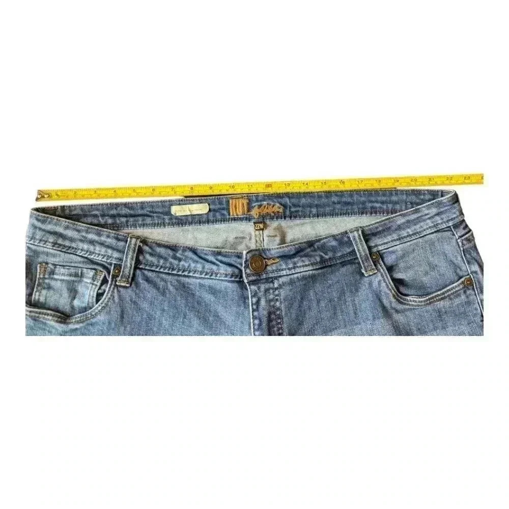 Kut From The Kloth - Celine Slouchy Boyfriend Distressed Jeans, 22W - Picture 12 of 16